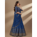 Picture of Graceful Georgette Midnight Blue Lehenga Choli