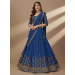 Picture of Graceful Georgette Midnight Blue Lehenga Choli