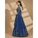 Picture of Appealing Georgette Midnight Blue Lehenga Choli