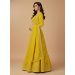 Picture of Beautiful Georgette Golden Rod Lehenga Choli