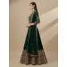 Picture of Pretty Georgette Dark Green Lehenga Choli
