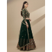 Picture of Pretty Georgette Dark Green Lehenga Choli