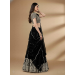 Picture of Fine Georgette Black Lehenga Choli
