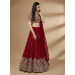 Picture of Fine Georgette Dark Red Lehenga Choli