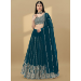 Picture of Graceful Georgette Navy Blue Lehenga Choli