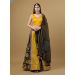 Picture of Delightful Georgette Dark Golden Rod Lehenga Choli