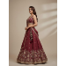 Picture of Comely Net & Satin & Silk Pink Lehenga Choli