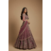 Picture of Statuesque Net & Satin & Silk Dim Gray Lehenga Choli