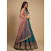 Picture of Net & Satin & Silk Dark Slate Grey Lehenga Choli