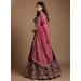 Picture of Resplendent Net & Satin & Silk Purple Lehenga Choli