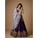 Picture of Fine Net & Satin & Silk Indigo Lehenga Choli