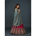 Picture of Delightful Net & Satin & Silk Pink Lehenga Choli