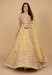 Picture of Comely Net & Satin & Silk Burly Wood Lehenga Choli