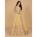 Picture of Comely Net & Satin & Silk Burly Wood Lehenga Choli