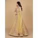 Picture of Comely Net & Satin & Silk Burly Wood Lehenga Choli
