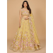Picture of Comely Net & Satin & Silk Burly Wood Lehenga Choli