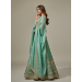 Picture of Net & Satin & Silk Dark Sea Green Lehenga Choli