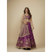 Picture of Exquisite Net & Satin & Silk Purple Lehenga Choli
