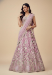 Picture of Delightful Net & Satin & Silk Rosy Brown Lehenga Choli