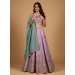 Picture of Splendid Net & Satin & Silk Rosy Brown Lehenga Choli