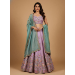 Picture of Splendid Net & Satin & Silk Rosy Brown Lehenga Choli