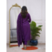 Picture of Rayon & Silk Purple Readymade Salwar Kameez