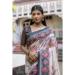 Picture of Gorgeous Silk Dim Gray Saree