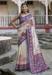 Picture of Statuesque Silk Off White Saree