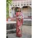 Picture of Good Looking Silk Rosy Brown Saree