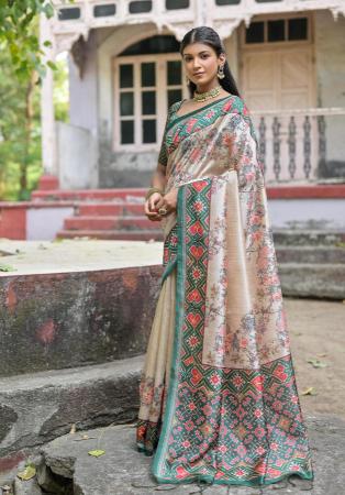 Picture of Ideal Silk Rosy Brown Saree