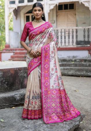Picture of Admirable Silk Silver Saree