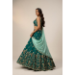 Picture of Chiffon & Net & Organza Dark Sea Green Lehenga Choli