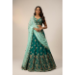 Picture of Chiffon & Net & Organza Dark Sea Green Lehenga Choli