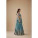 Picture of Chiffon & Net & Organza Cadet Blue Lehenga Choli