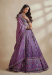 Picture of Chiffon & Net & Organza Light Slate Grey Lehenga Choli