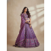 Picture of Chiffon & Net & Organza Light Slate Grey Lehenga Choli