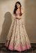 Picture of Chiffon & Net & Organza Rosy Brown Lehenga Choli