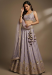 Picture of Radiant Chiffon & Net & Organza Grey Lehenga Choli
