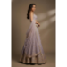 Picture of Radiant Chiffon & Net & Organza Grey Lehenga Choli