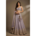 Picture of Radiant Chiffon & Net & Organza Grey Lehenga Choli