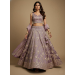 Picture of Stunning Chiffon & Net & Organza Grey Lehenga Choli