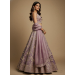 Picture of Stunning Chiffon & Net & Organza Grey Lehenga Choli