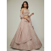 Picture of Chiffon & Net & Organza Rosy Brown Lehenga Choli