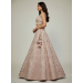 Picture of Chiffon & Net & Organza Rosy Brown Lehenga Choli