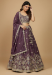 Picture of Chiffon & Net & Organza Medium Orchid Lehenga Choli