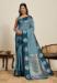 Picture of Resplendent Silk Cadet Blue Saree
