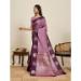 Picture of Exquisite Silk Plum Saree