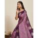 Picture of Exquisite Silk Plum Saree