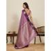 Picture of Exquisite Silk Plum Saree