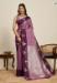 Picture of Elegant Silk Violet Saree